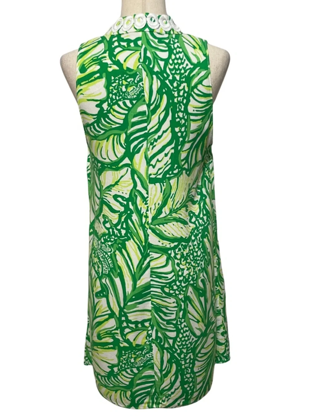 Lilly Pulitzer Jane Shift Dress Coco Loco Toucan Green Size 8 - Picture 5 of 10